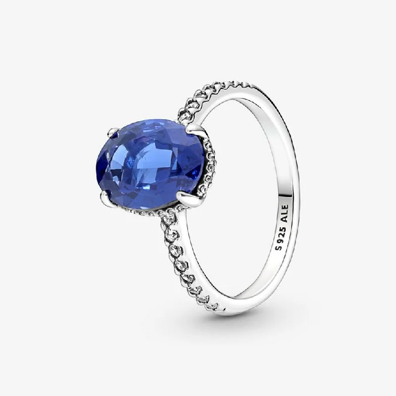 PANDORA : Sparkling Statement Halo Ring