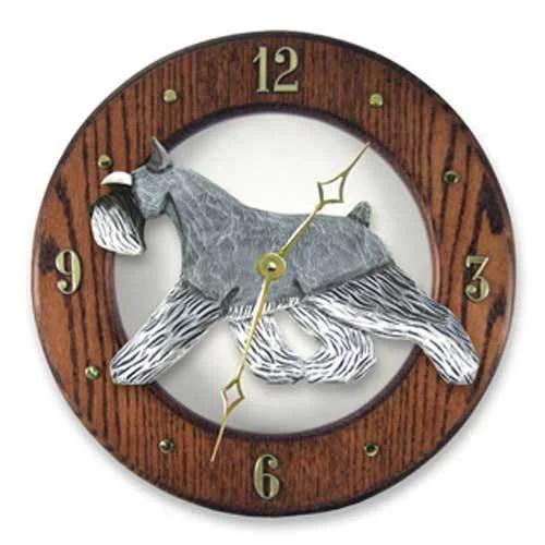 Schnauzer Wall Clock