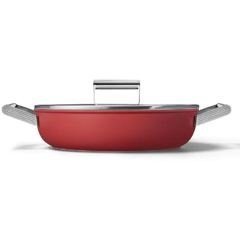 Smeg 28cm Non-Stick Deep Pan CKFD2811RDM