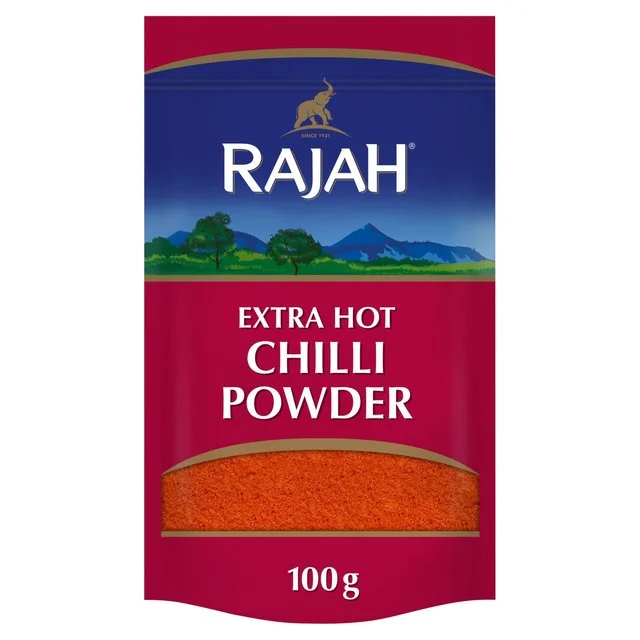 Rajah Spices Ground Extra Hot Chilli Powder   100g