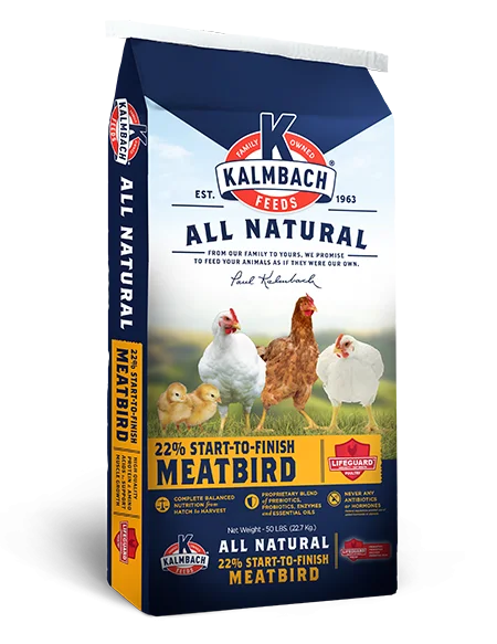 22% Start-To-Finish Meatbird Feed (50 Lb.)