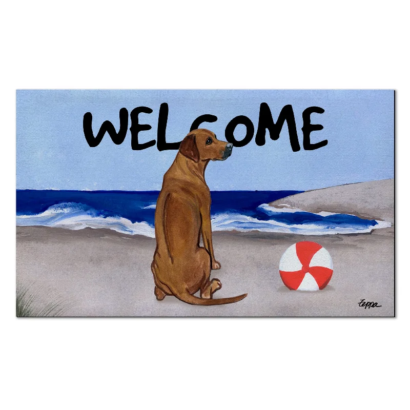 Rhodesian Ridgeback Welcome Mat