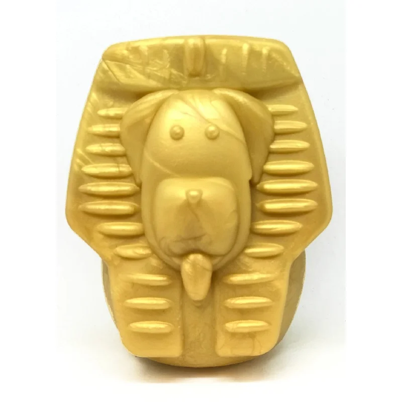 - Precautions for using pet toysDoggie Pharaoh Durable Chew Toy & Treat Dispenser - Gold