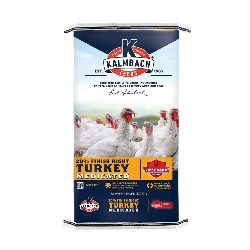 Kalmbach 20% Finish Right® Turkey (Medicated)