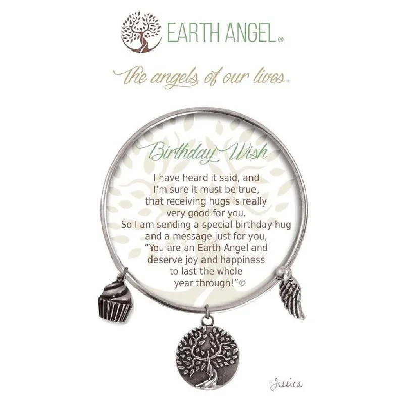 Earth Angel : Birthday Wish Bracelet in Silver