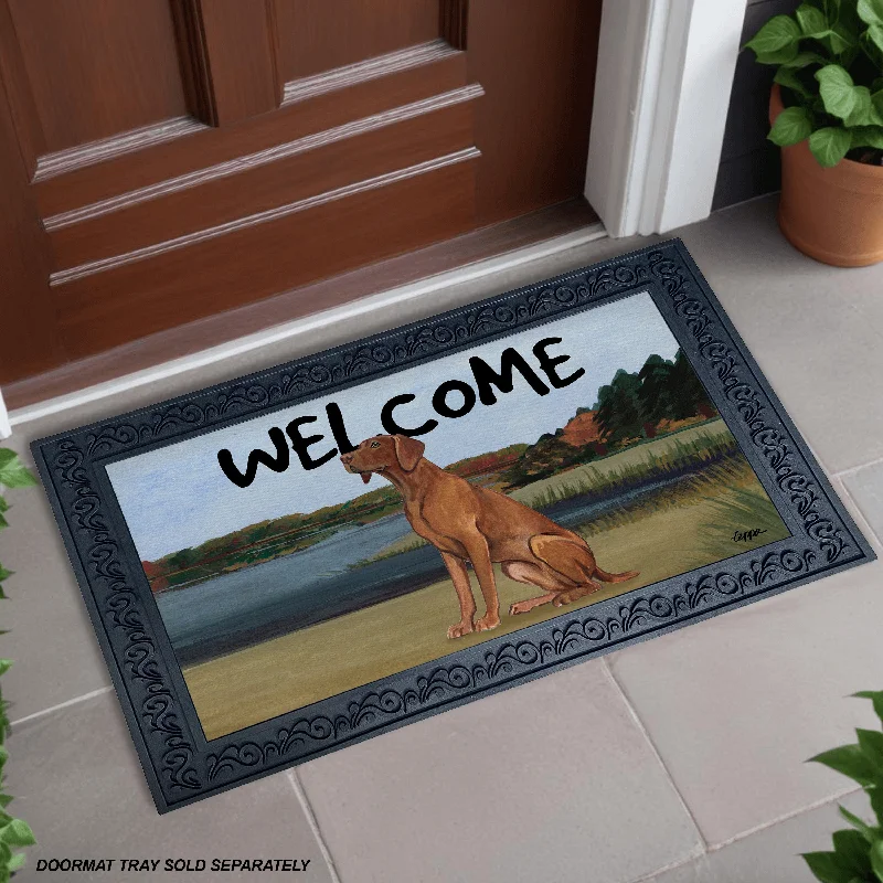 Vizsla Welcome Mat