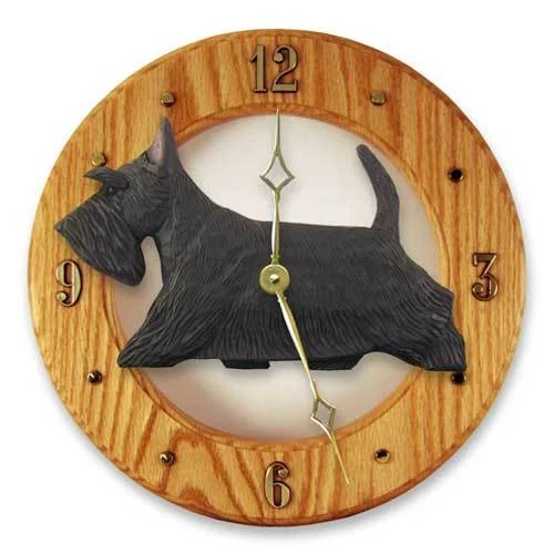 Scottish Terrier Wall Clock