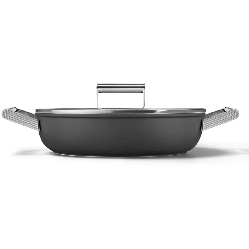 Smeg 28cm Non-Stick Deep Pan CKFD2811BLM