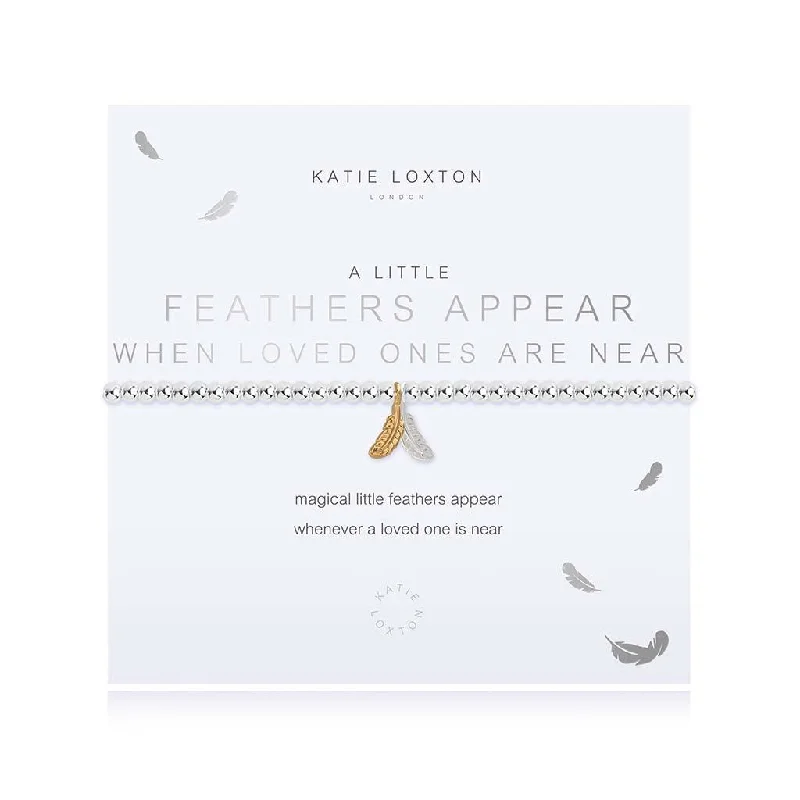 Katie Loxton : A Little Feathers Appear When Loved Ones are Near Bracelet