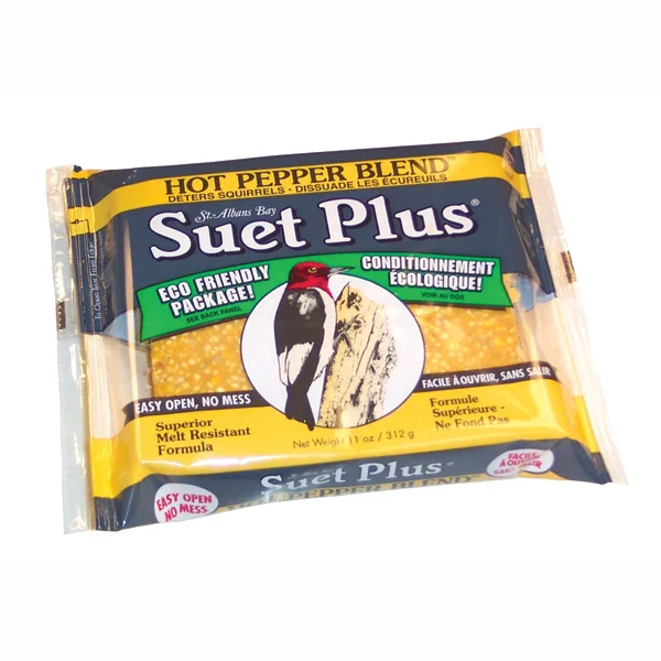 SUET PLUS HOT PEPPER BLEND SUET CAKE (11 oz)