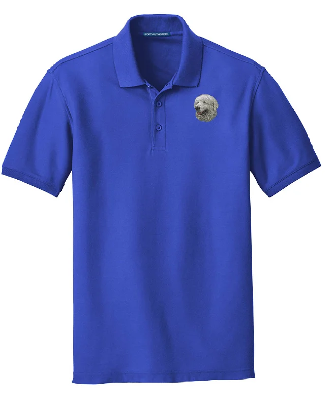 Kuvasz Embroidered Men's Short Sleeve Polo