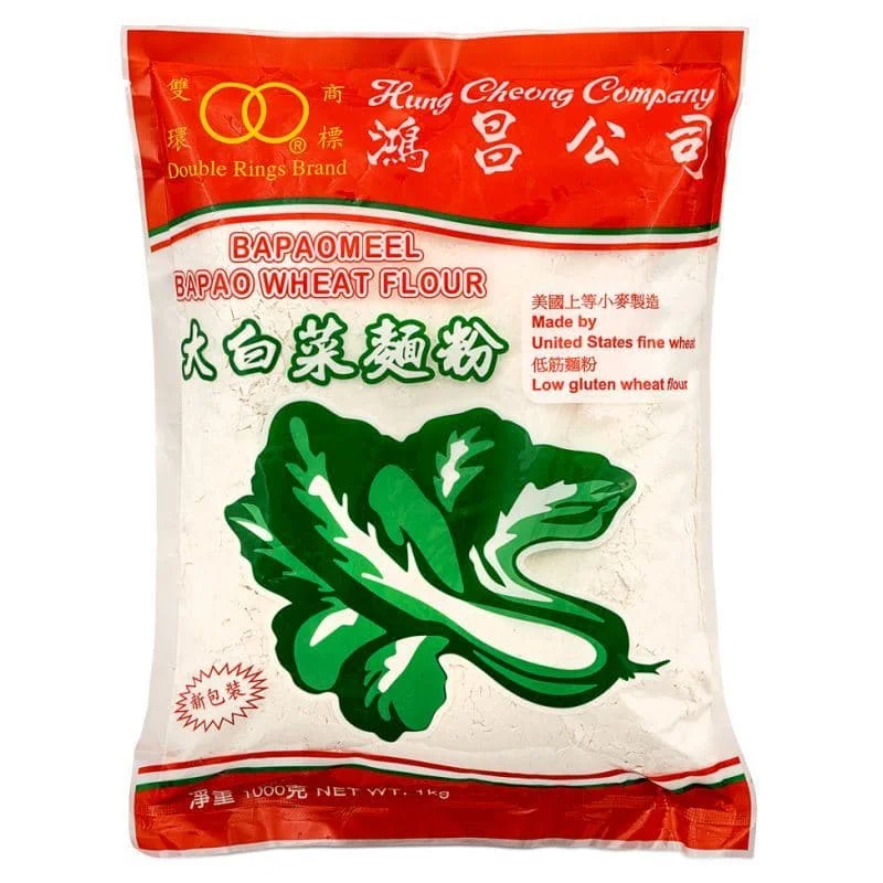 Double Rings Brand Bapao Wheat Flour 大白菜麵粉