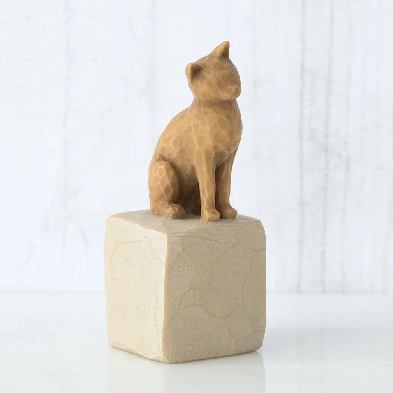 Willow Tree : Love My Cat (Light) Figurine