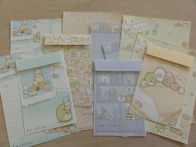 San-X Sumikko Gurashi Corner Letter Sets - B