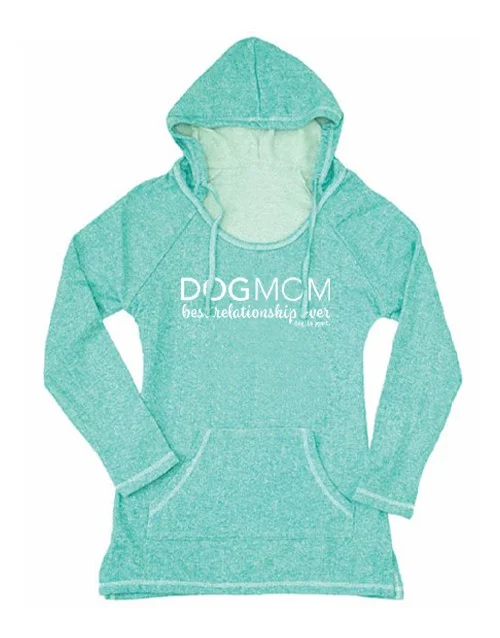 Dog is Good Dog Mom Tunic, Women's Teal