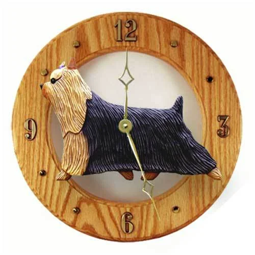 Yorkshire Terrier Wall Clock