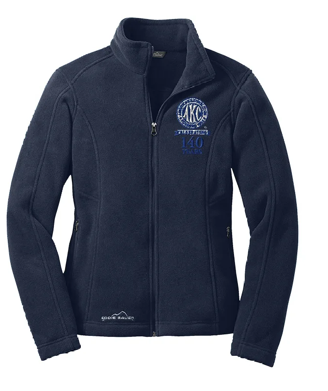 AKC 140th Anniversary  Embroidered Ladies Fleece Jackets