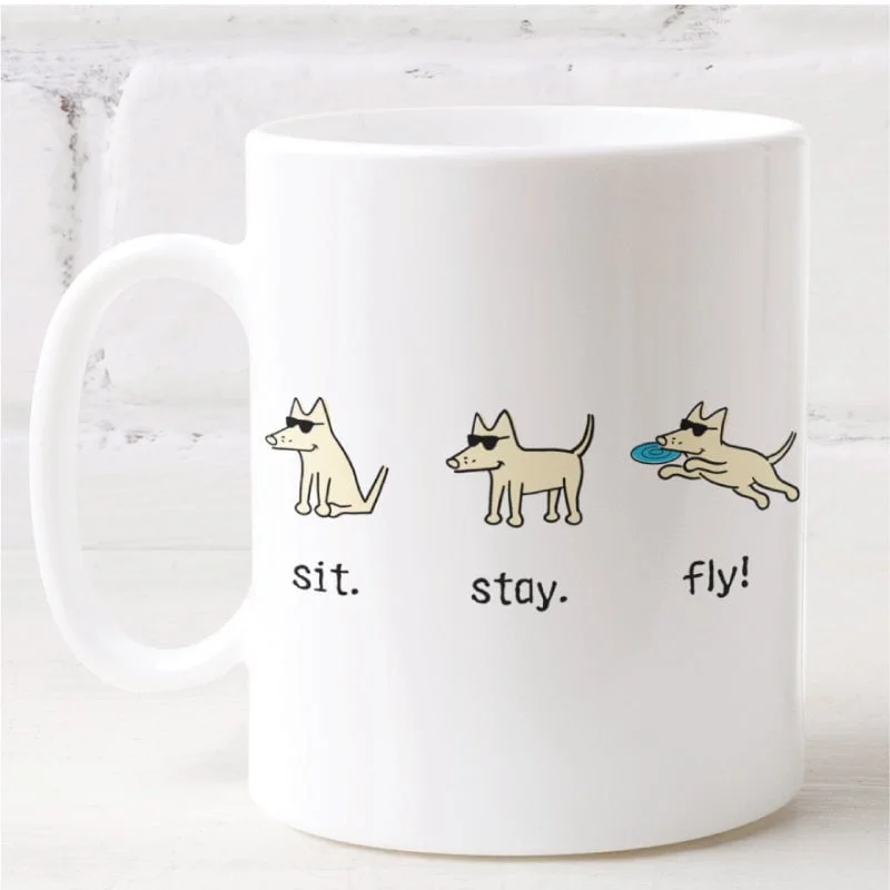 Sit Stay Fly - Coffee Mug