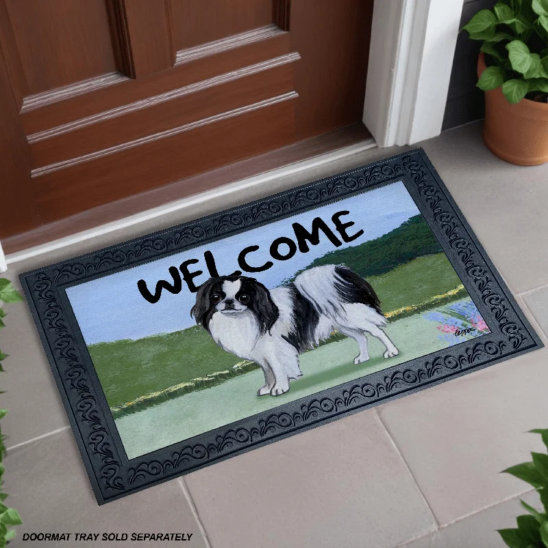 Japanese Chin Welcome Mat