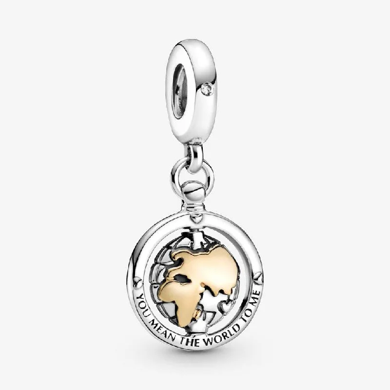 PANDORA : Spinning World Dangle Charm