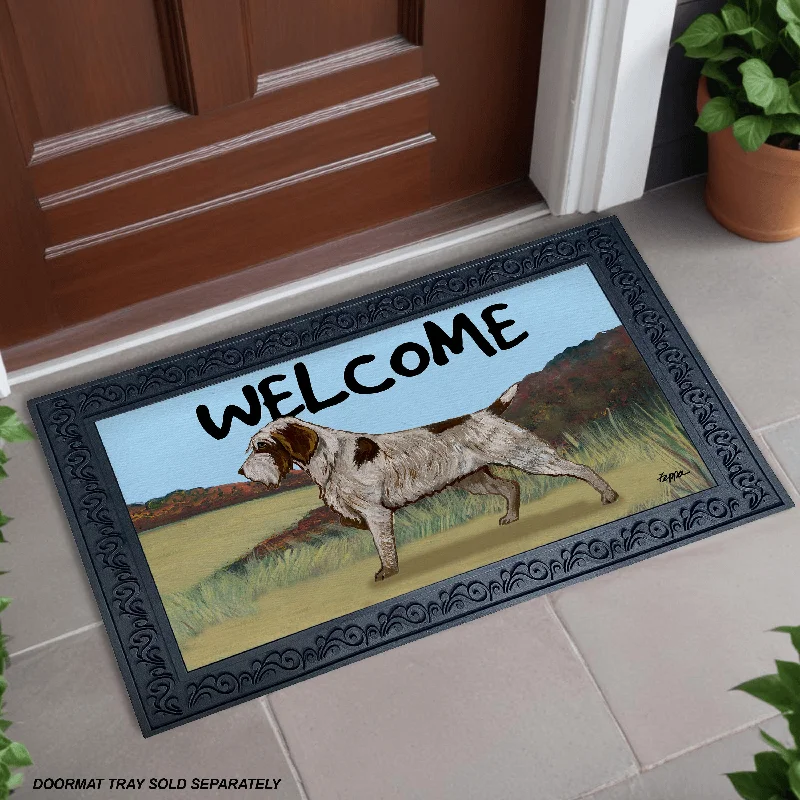 Wirehaired Pointing Griffon Welcome Mat