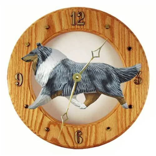 Collie Wall Clock