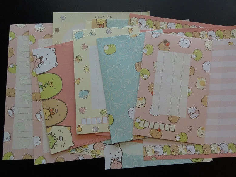 z San-X Sumikko Gurashi Friends Letter Sets - A