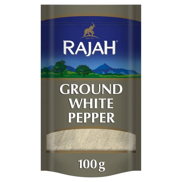 Rajah Spices Ground White Pepper Powder   100g