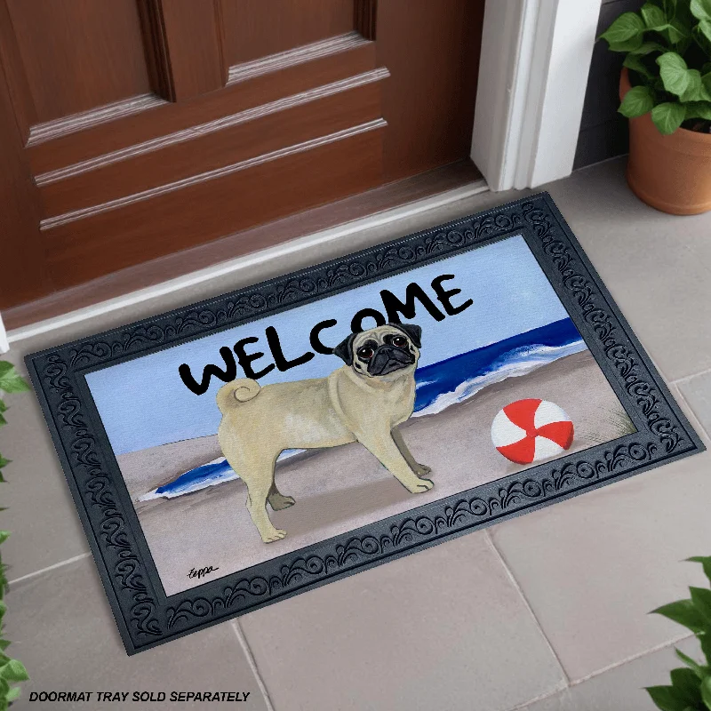 Pug Welcome Mat