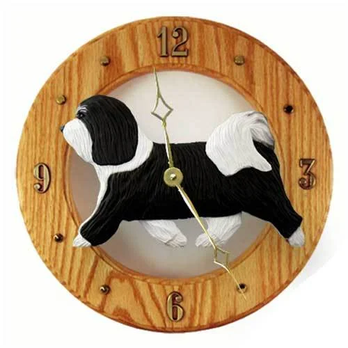 Havanese Wall Clock