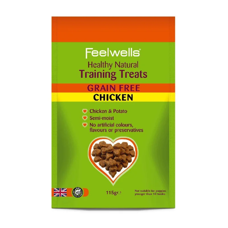 Feelwells Grain Free Dog Training Treats 115g