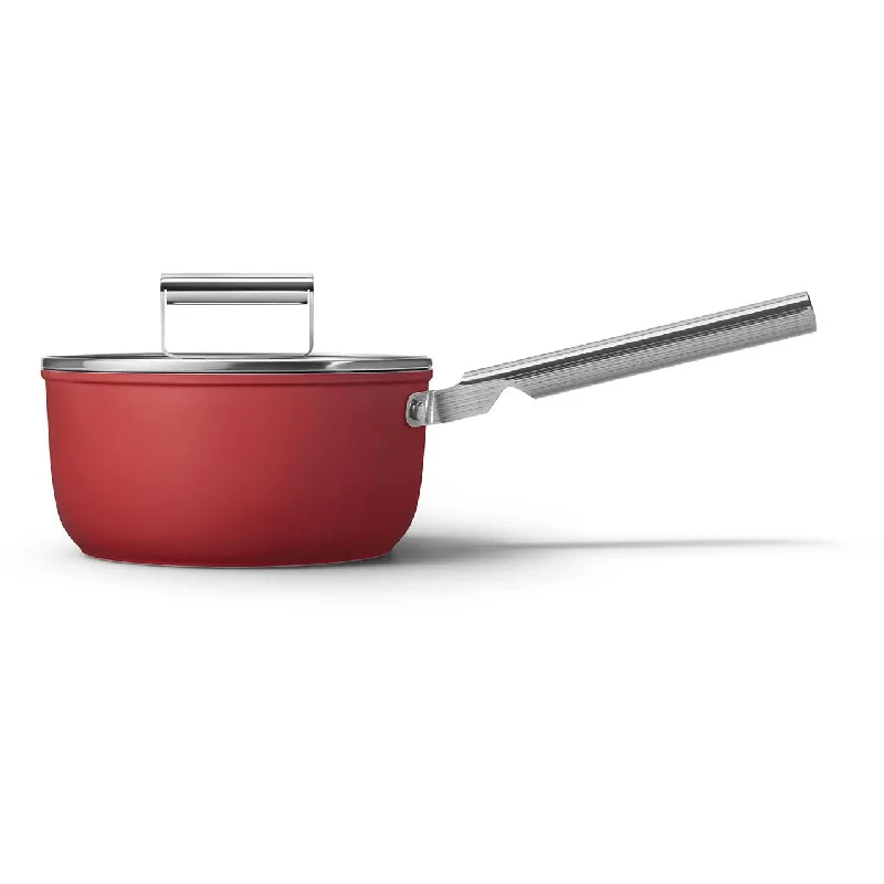 Smeg 20cm Non-Stick Saucepan CKFS2011RDM