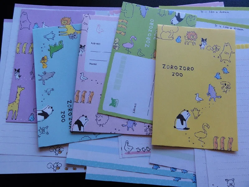 Crux Zoro Zoo Letter Sets