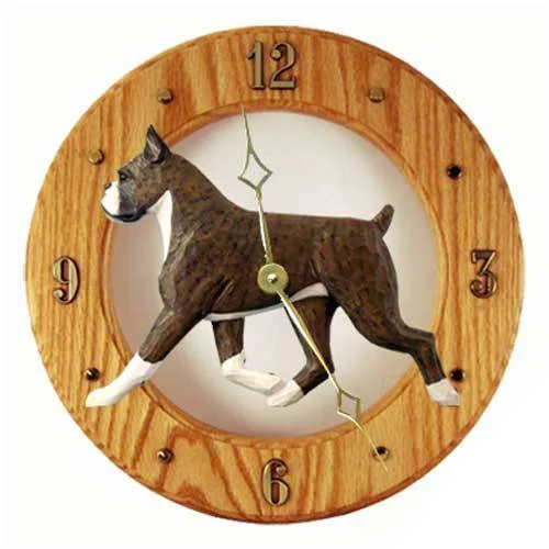 Boxer Wall Clock