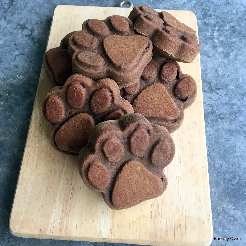 Wheat Free Banana and Carob Pawffin