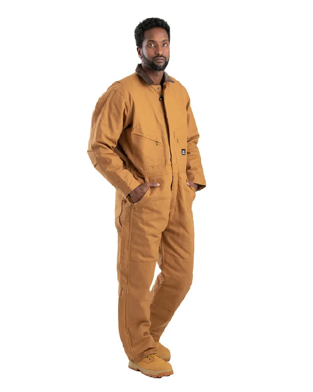 Berne Heritage Duck Insulated Coverall 2XL Brown Duck