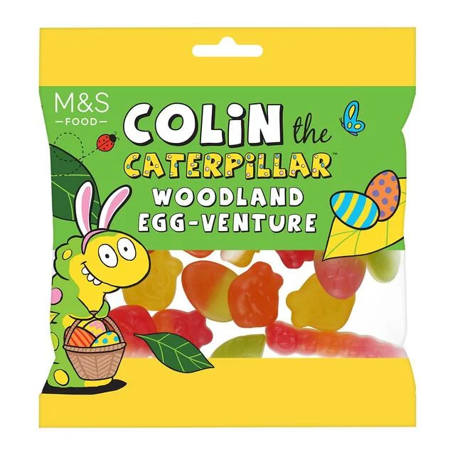 M&S Colin The Caterpillar Woodland Egg-venture   150g