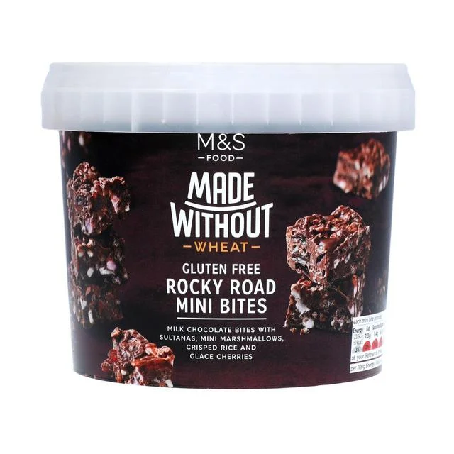 M&S Made Without Rocky Road Mini Bites   280g