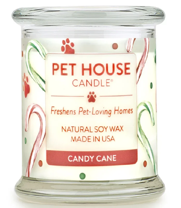 ### Dog accessoriesOne Fur All Pet House 9oz Candle - Candy Cane