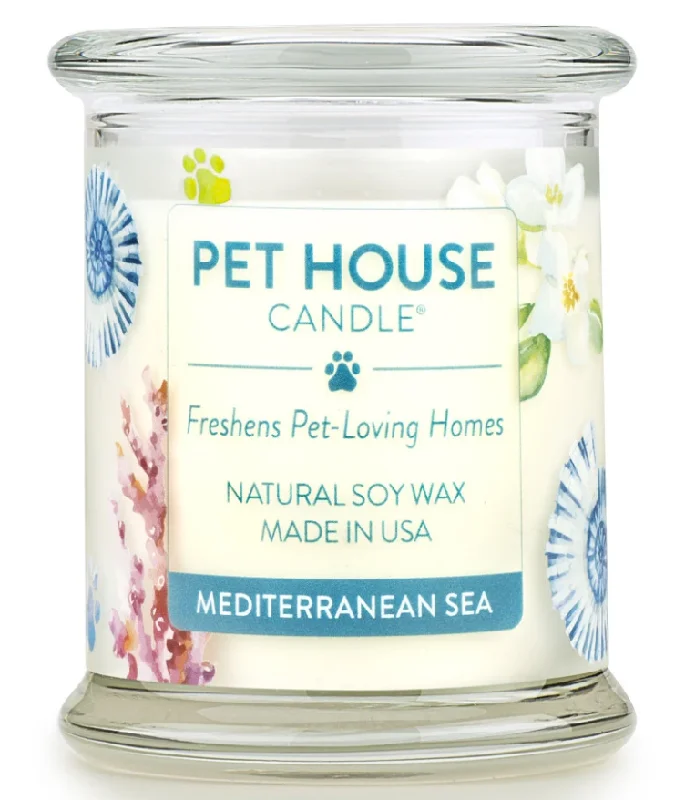 1. **Pet collar with custom engraving**One Fur All Pet House 9oz Candle - Mediterranean Sea