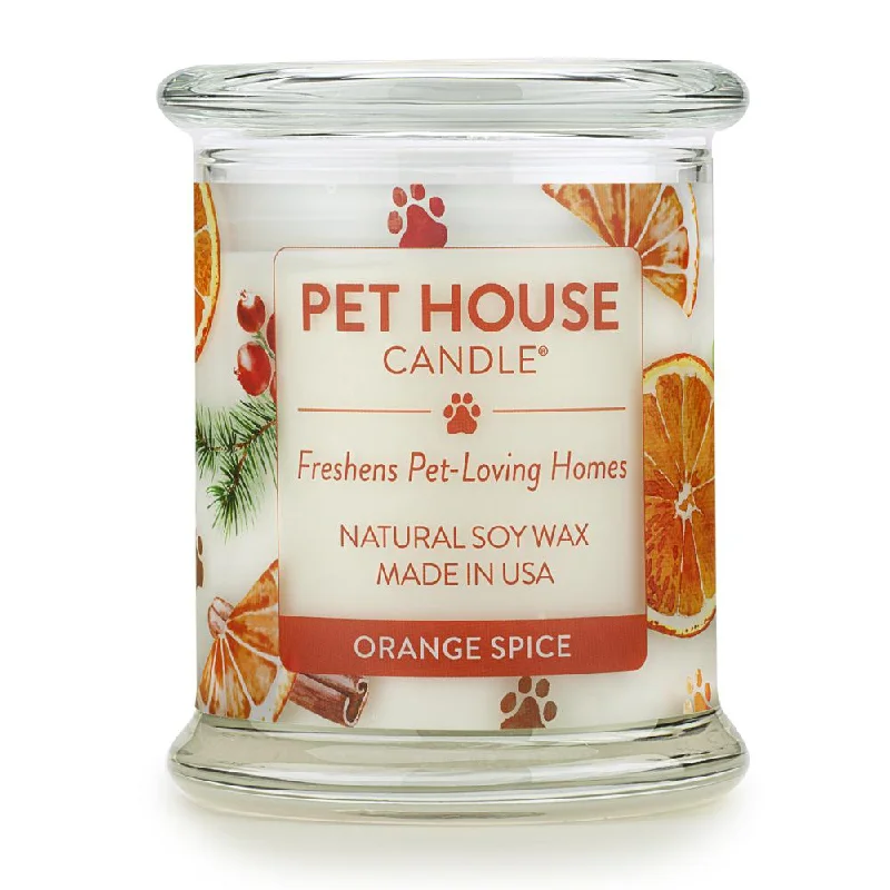 4. **Pet toys are bite-resistant and wear-resistant**One Fur All Pet House 9oz Candle - Orange Spice