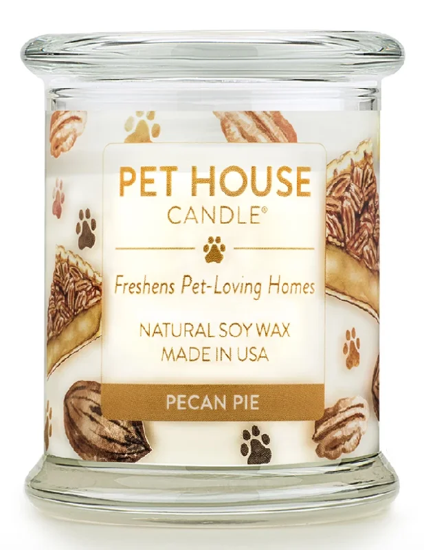 6. **Dog collar is luminous and reflective**One Fur All Pet House 9oz Candle - Pecan Pie