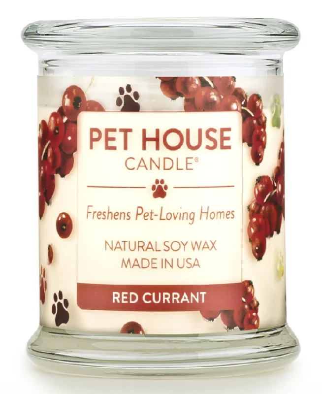 10. **Dog bathing brush massage**One Fur All Pet House 9oz Candle - Red Currant