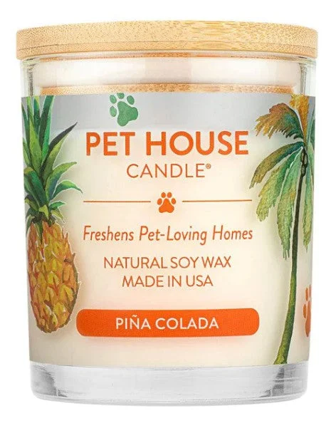 5. **Pet backpack is breathable**One Fur All Pet House 9oz Candle - Pina Colada