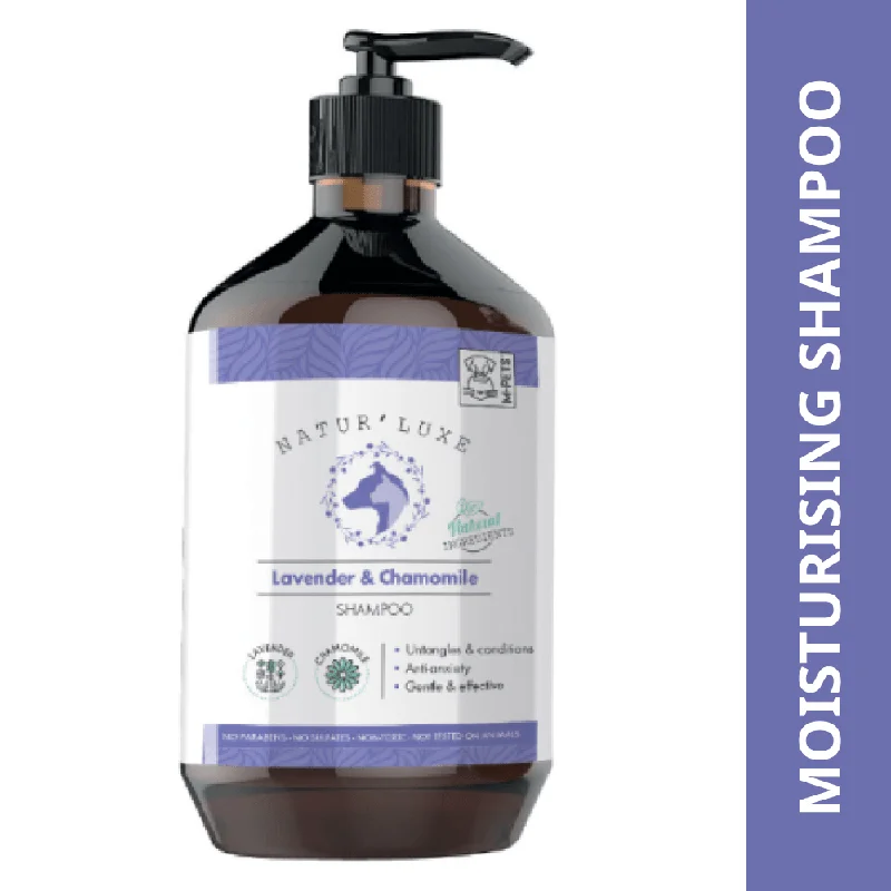 making it smoother and more shiny.M Pets Natur'Luxe Lavender & Chamomile Shampoo for Dogs and Cats